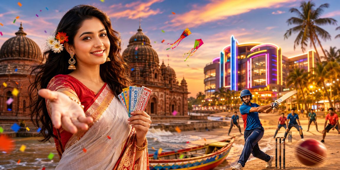 বাংলাদেশে পহেলা বৈশাখের উৎসবে ক্রিকেট বেটিং কেস স্টাডির দৃশ্য
