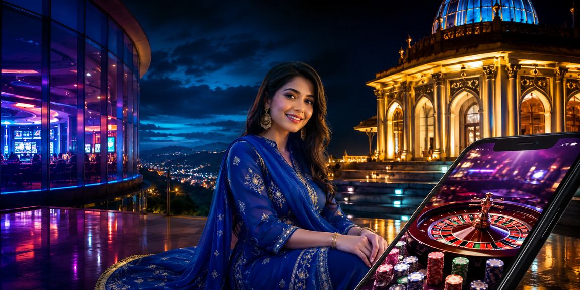 সিলেটে সালোয়ার কামিজ পরিহিতা নারী মোবাইল ক্যাসিনো গেম উপভোগ করছেন